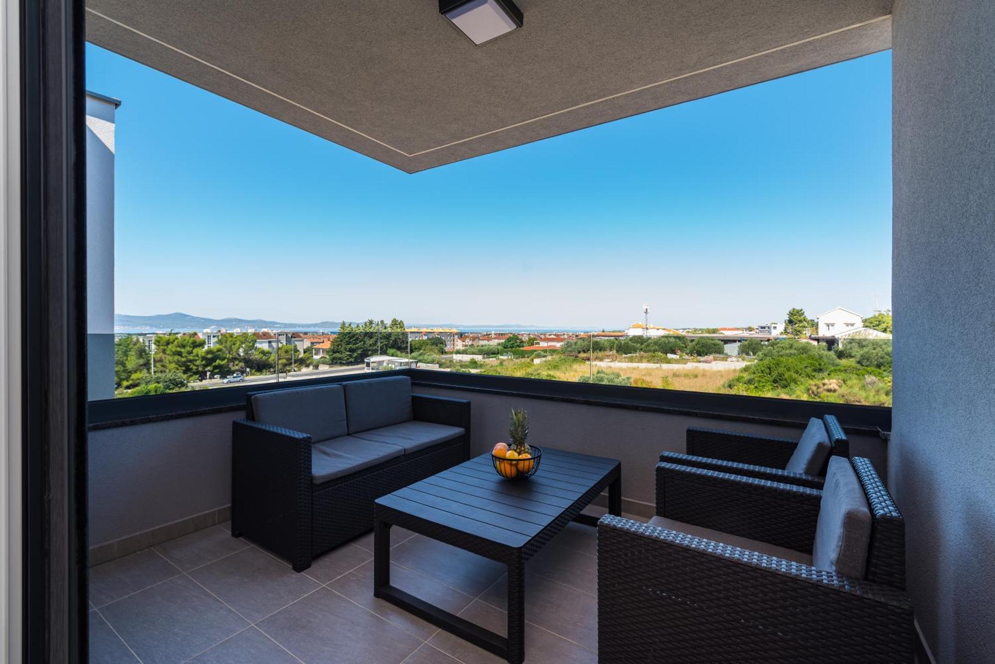 Apartament Skyline Luxe Zadar Zewnętrze zdjęcie